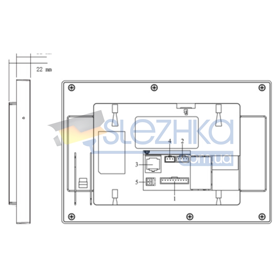 IP домофон Dahua DH-VTH1550CH