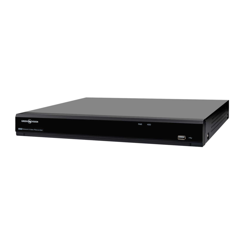Ip відеореєстратор Green Vision NVR 12MP