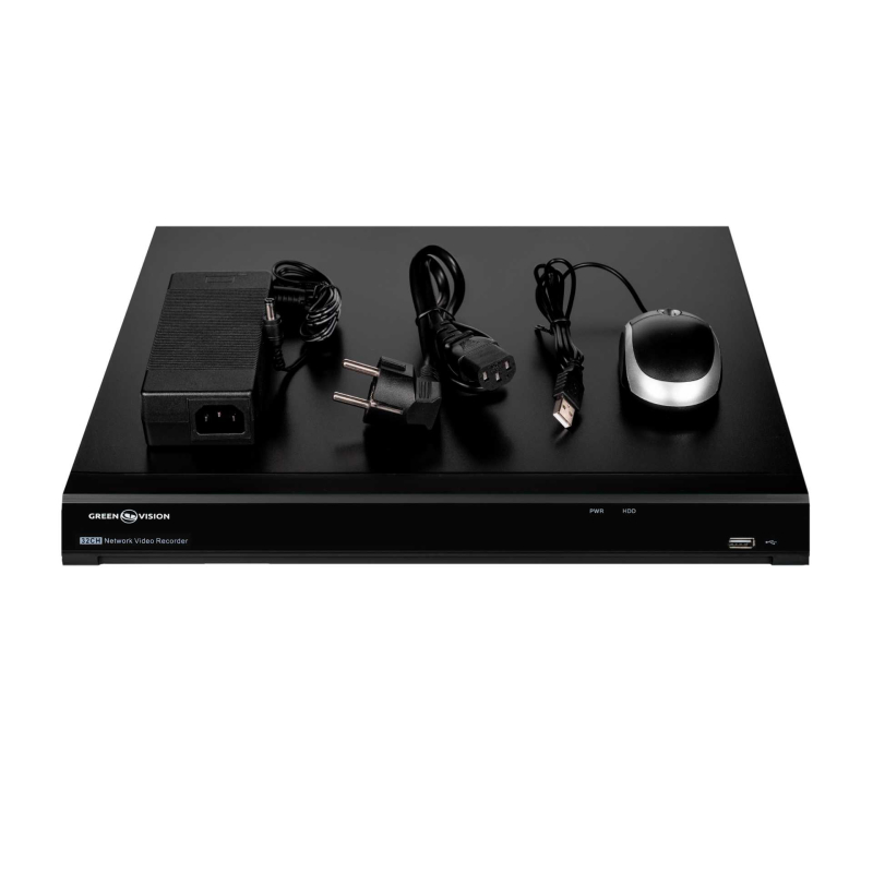 Ip відеореєстратор Green Vision NVR 12MP