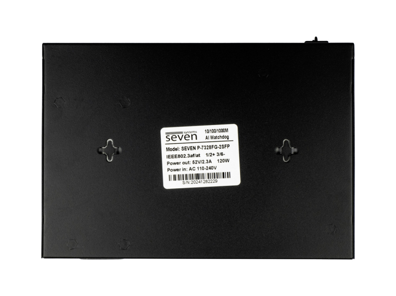 POE комутатор SEVEN Systems P-7328FG-2SFP