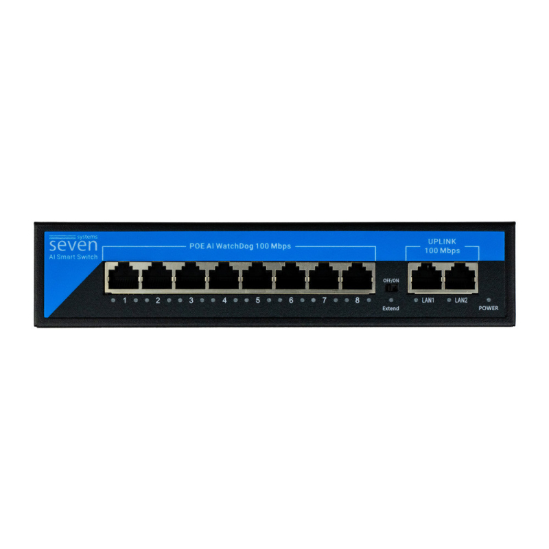 POE комутатор SEVEN Systems P-7328-12V