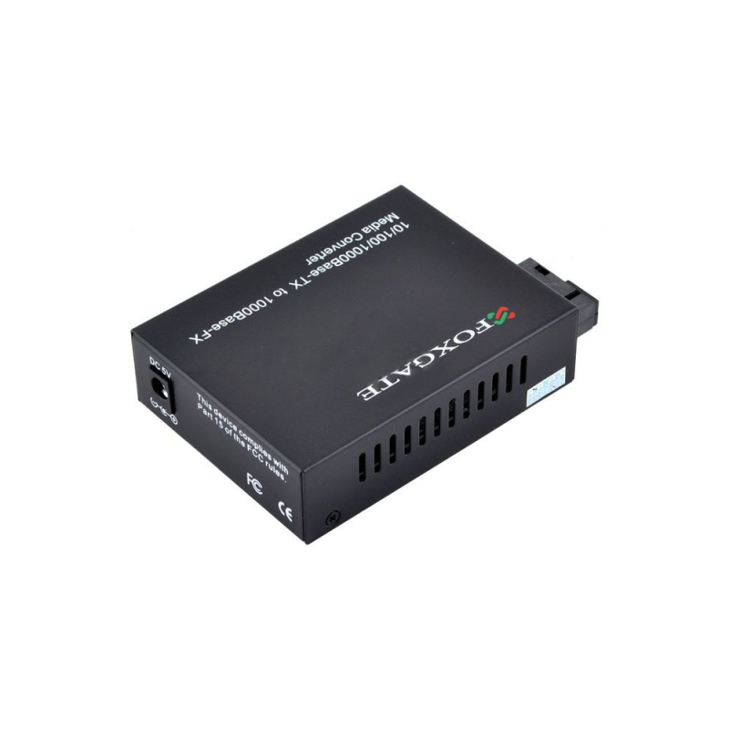 Медіаконвертер FoxGate EC-Q-1G-1SM-1310nm-20