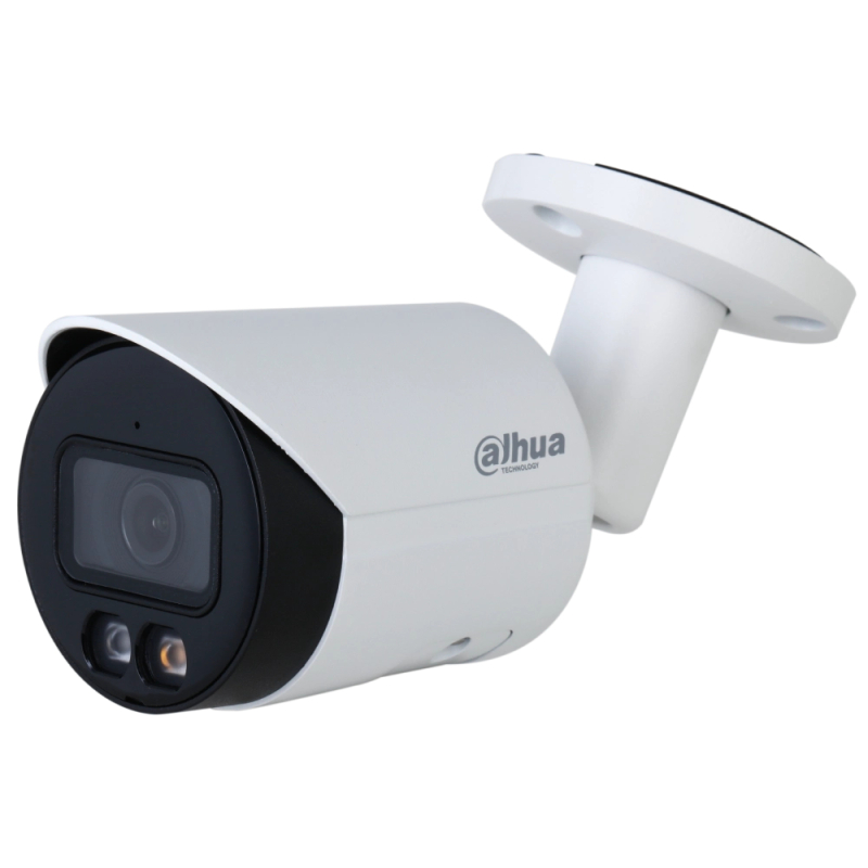 IP відеокамера Dahua DH-IPC-HFW2449S-S-IL (2.8 мм) + ІЧ-прожектор Lightwell LW12-100IR60-220
