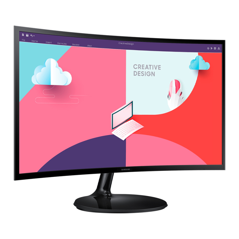 Монітор Samsung LS27C360 Curved VA Black