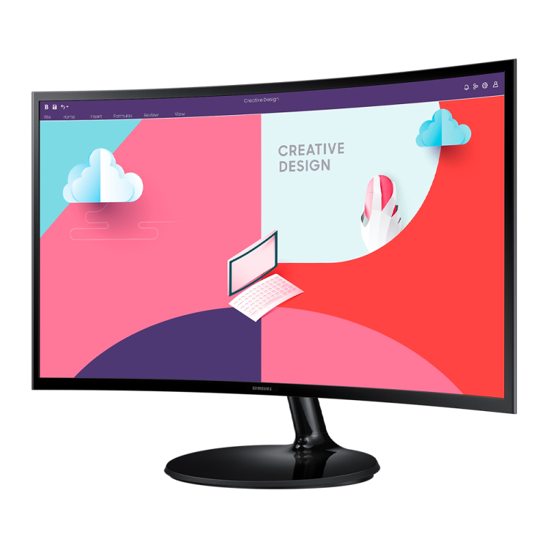 Монітор Samsung LS27C360 Curved VA Black