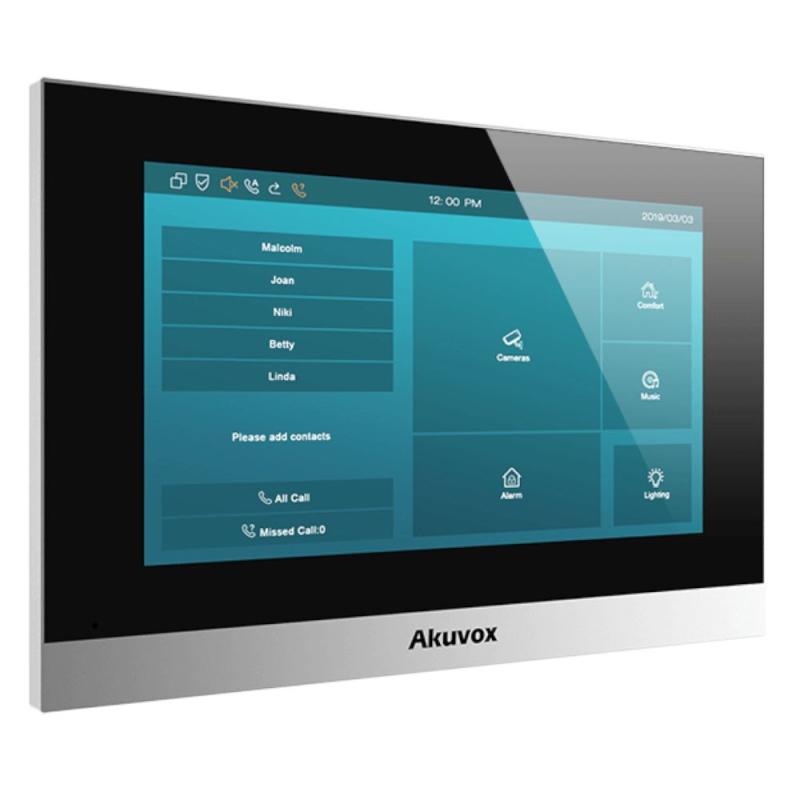 Комплект домофону Akuvox E12W + C313N (304316)