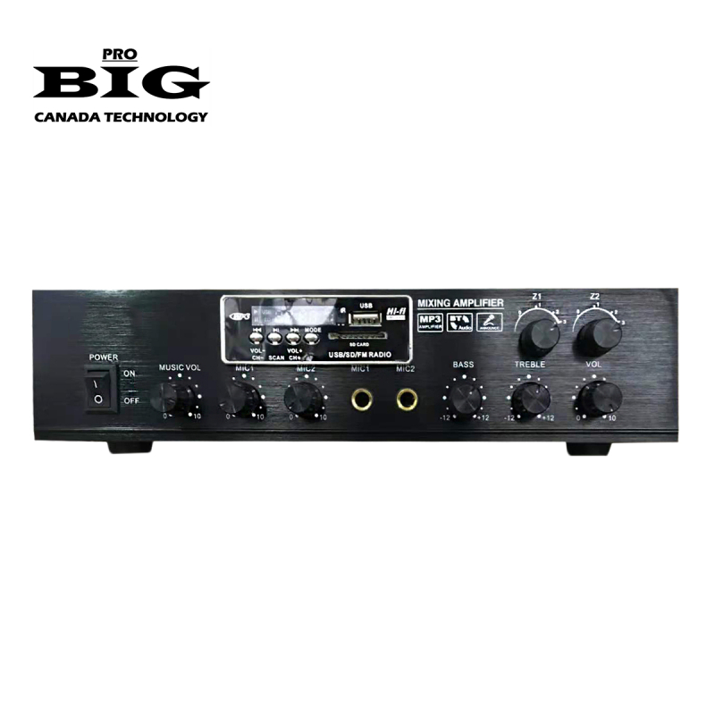 Підсилювач BIG 2 ZONE120 MP3/FM/BT REMOTE