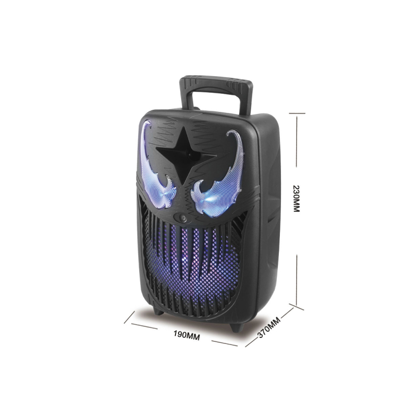 Автономна акустична система BIG VENOM  usb/mp3/fm/bt + Шнуровий мікрофон