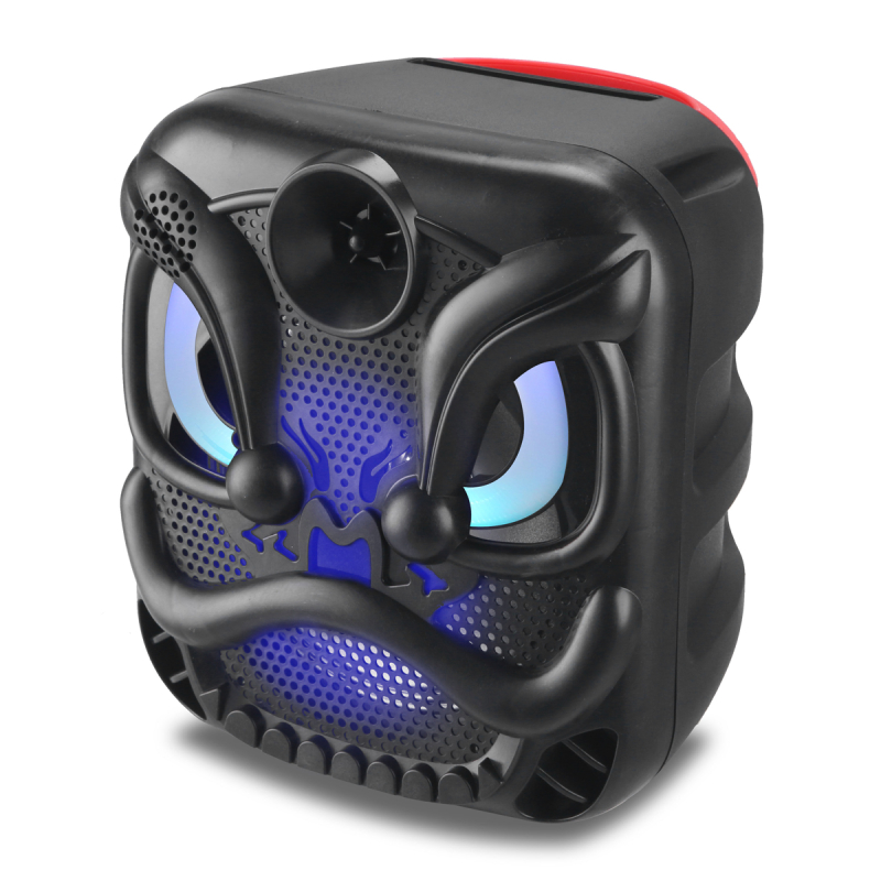 Автономна акустична система BIG OWL  usb/mp3/fm/bt + Шнуровий мікрофон
