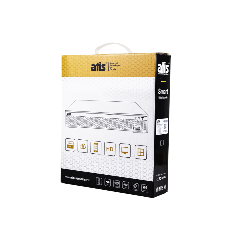 AHD відеореєстратор Atis XVR  8-канальний  3108HC