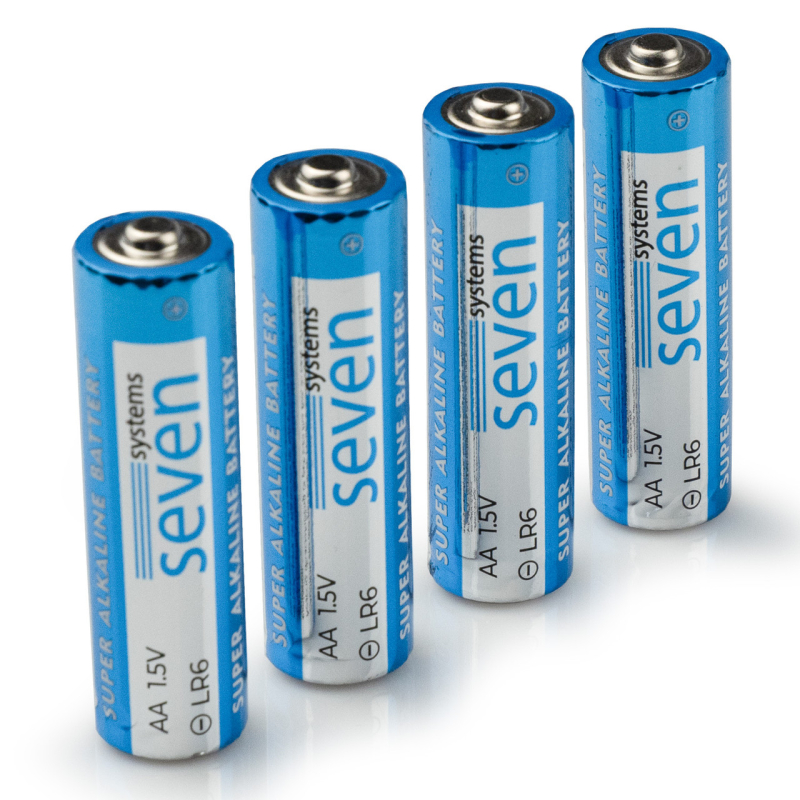 Батарейка SEVEN Systems LR6 AA 1.5V 4 шт SEVENLR6 AA4