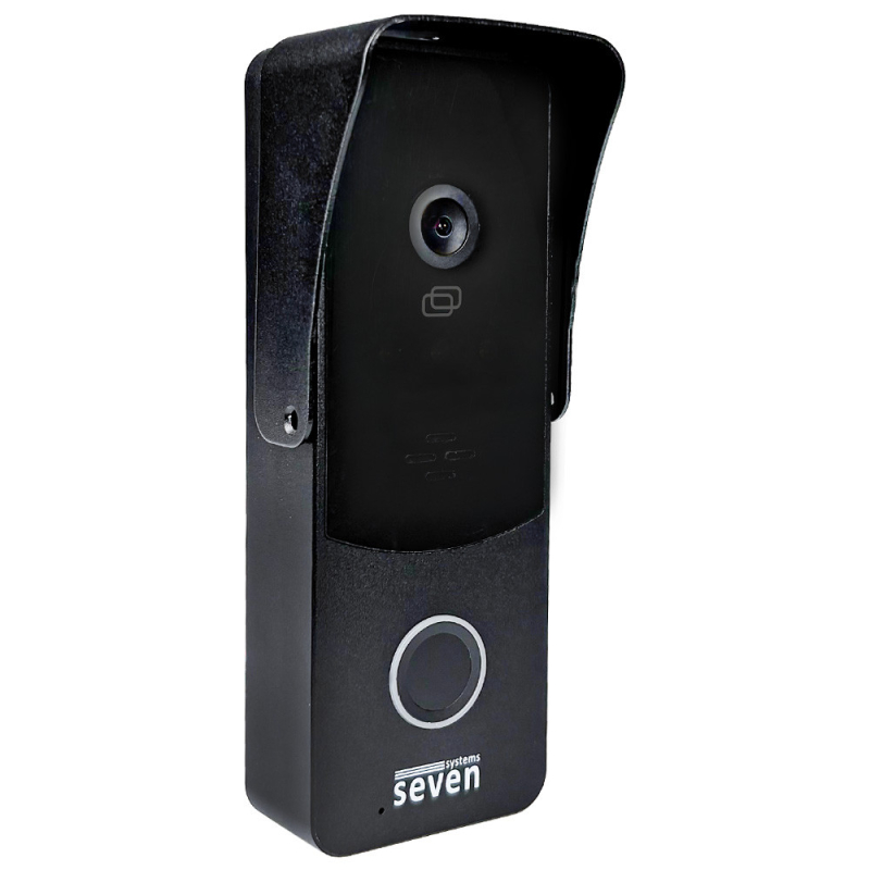 Виклична панель SEVEN Systems CP-7508 FHD black  з вбудованим контролером