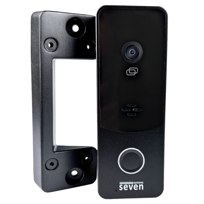 Виклична панель SEVEN Systems CP-7508 FHD black  з вбудованим контролером
