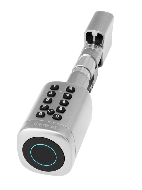 Smart замок Seven Lock SL-7773BF silver 40-106 мм