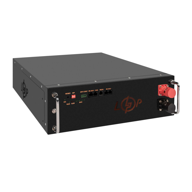 Акумулятор LogicPower LP LiFePO4 25,6V - 200 Ah (5120Wh) (BMS JK 150A/100А) RM RS485/CAN BL
