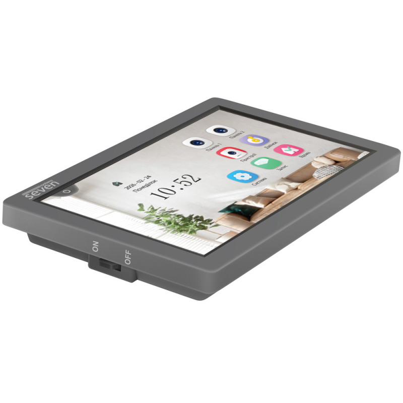 Відеодомофон SEVEN Systems DP-7570 FHD IPS grey
