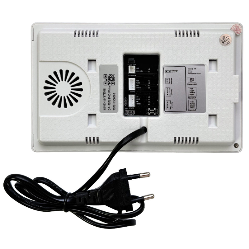 Відеодомофон SEVEN Systems DP-7570 FHD IPS white