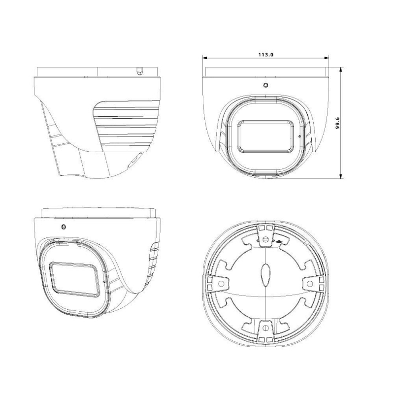 IP відеокамера Provision-ISR DH-380IPSN-MVF (2.8-12 мм) 8 Мп