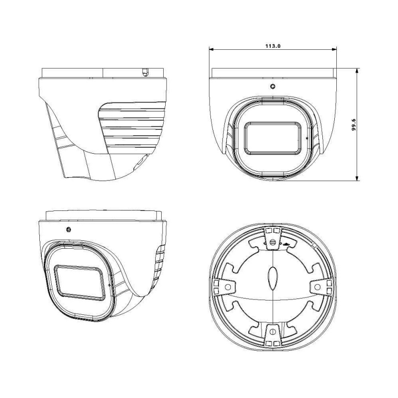 IP відеокамера Provision-ISR DH-340ADN-MVF-V4 (2.8-12 мм) 4 Мп