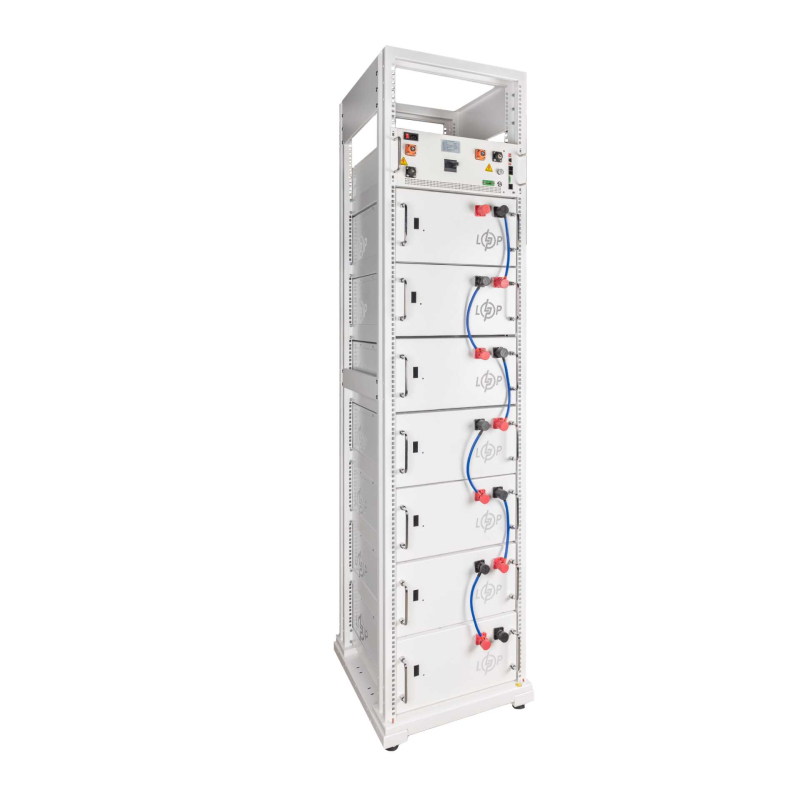 Акумулятор LogicPower LiFePO4 Battery HVM 358,4V 280Ah (100352 Wh) BMS 125А AB Lrack white