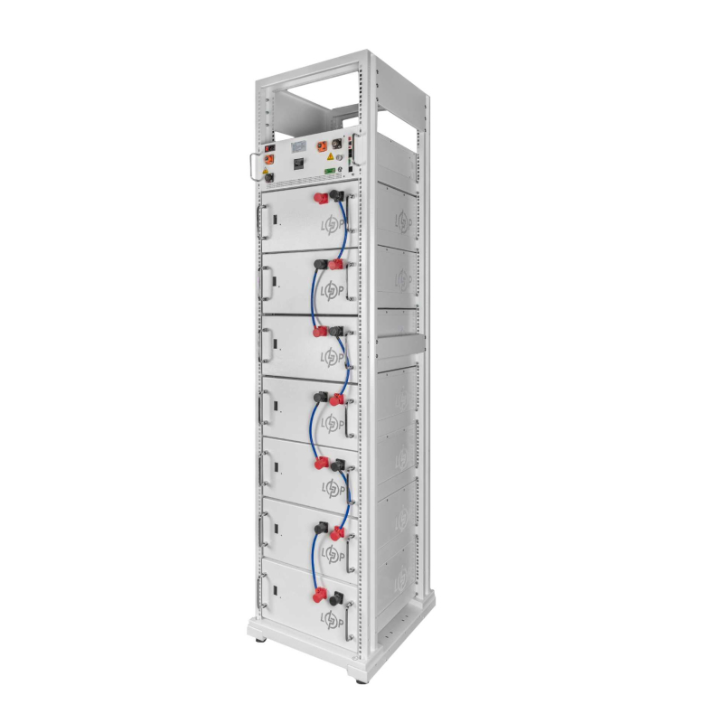 Акумулятор LogicPower LiFePO4 Battery HVM 358,4V 280Ah (100352 Wh) BMS 125А AB Lrack white