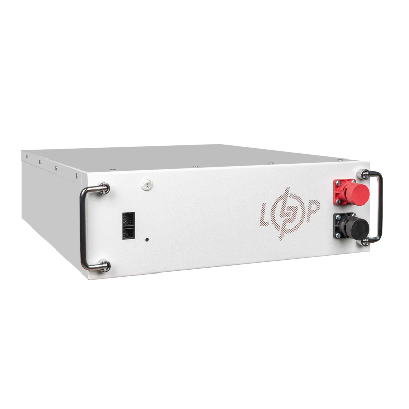 Акумулятор LogicPower LiFePO4 Battery HVM 460,8V 100Ah (46080 Wh) BMS 125А AB Lrack white