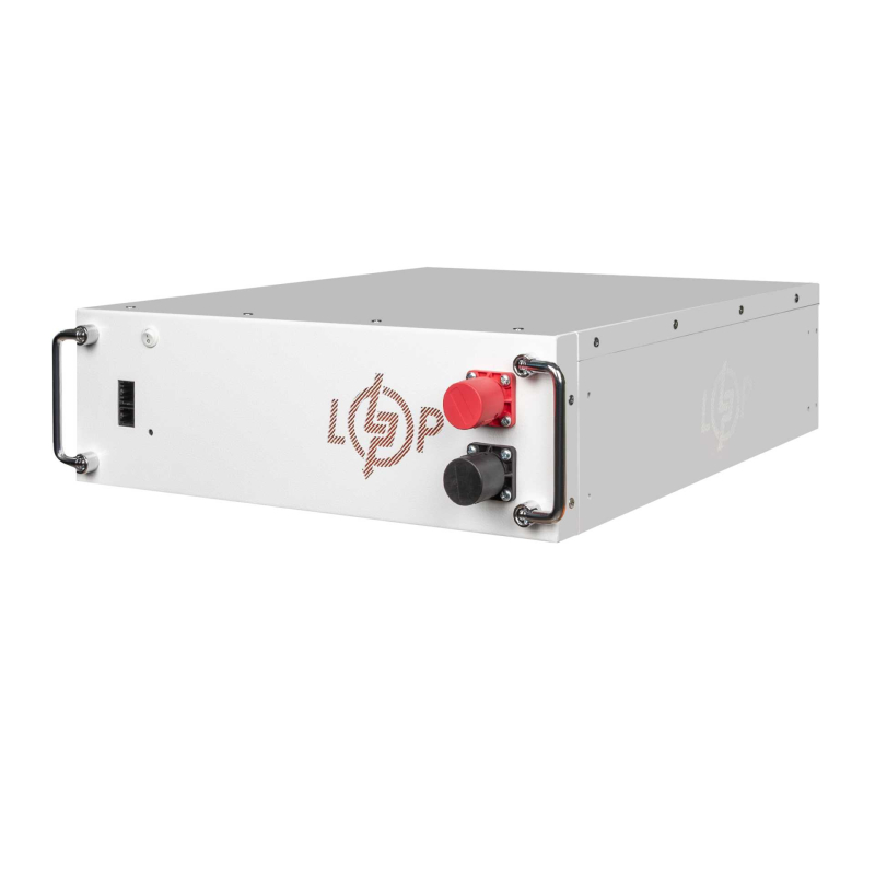 Акумулятор LogicPower LiFePO4 Battery HVM 460,8V 100Ah (46080 Wh) BMS 125А AB Lrack white