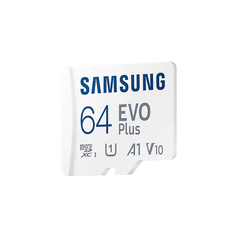 Карта памяті Samsung Evo Plus microSDXC 64GB UHS-I U1 V10 A1 + SD адаптер (MB-MC64SA/EU)