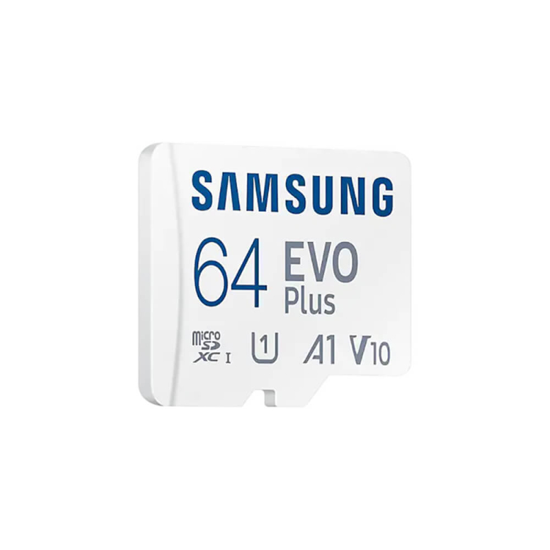 Карта памяті Samsung Evo Plus microSDXC 64GB UHS-I U1 V10 A1 + SD адаптер (MB-MC64SA/EU)