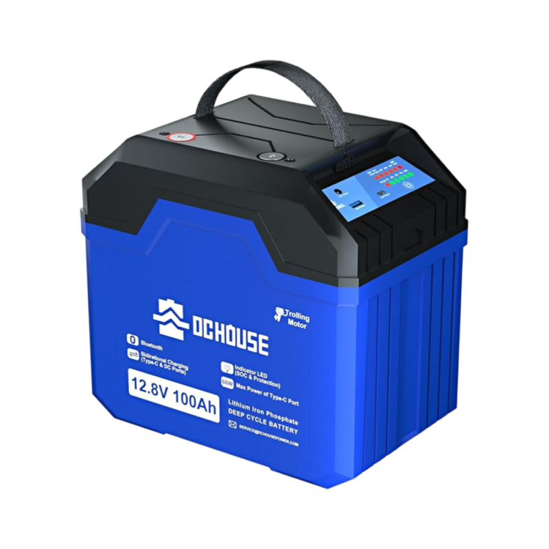 Акумулятор DC HOUSE LiFePO4 12.8V 100Ah Bluetooth Portable (ECO-LFP1210004)