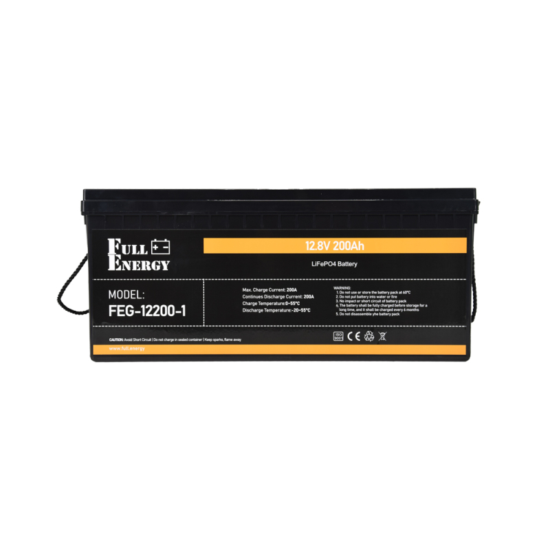 Акумулятор Full Energy LiFePO4 FEG-12200-1 12.8V 200Ah (2560Wh) з Bluetooth