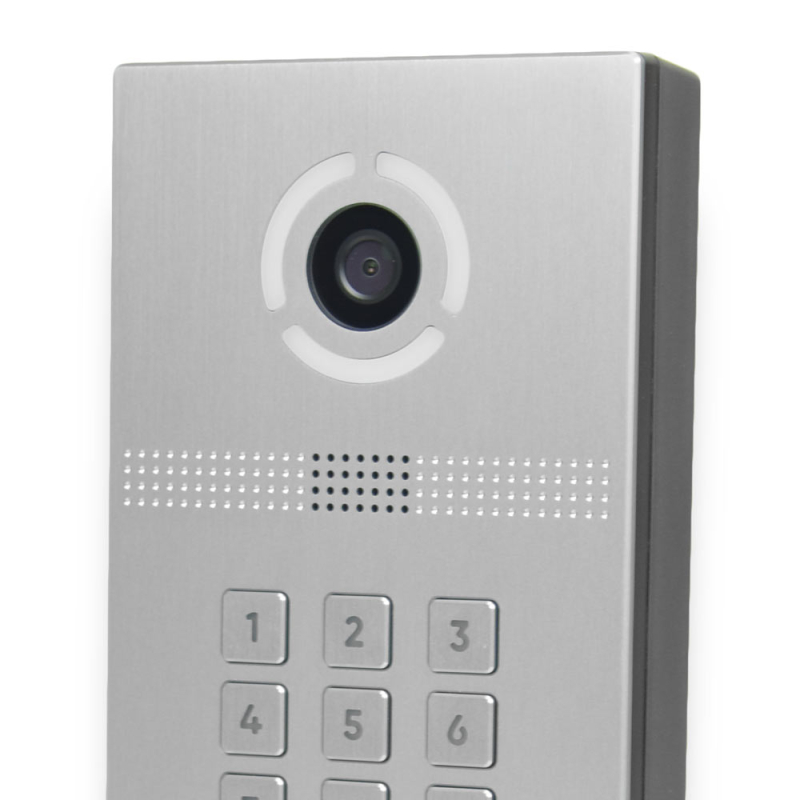 Виклична ІР панель Bas-IP AV-09KFBI (silver)