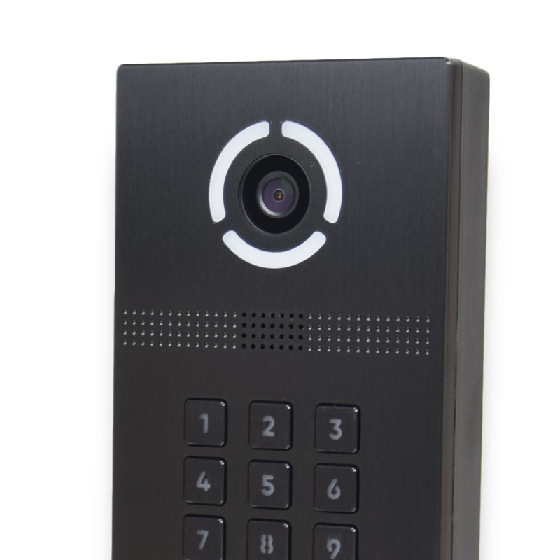 Виклична ІР панель Bas-IP AV-09KFBI (black)
