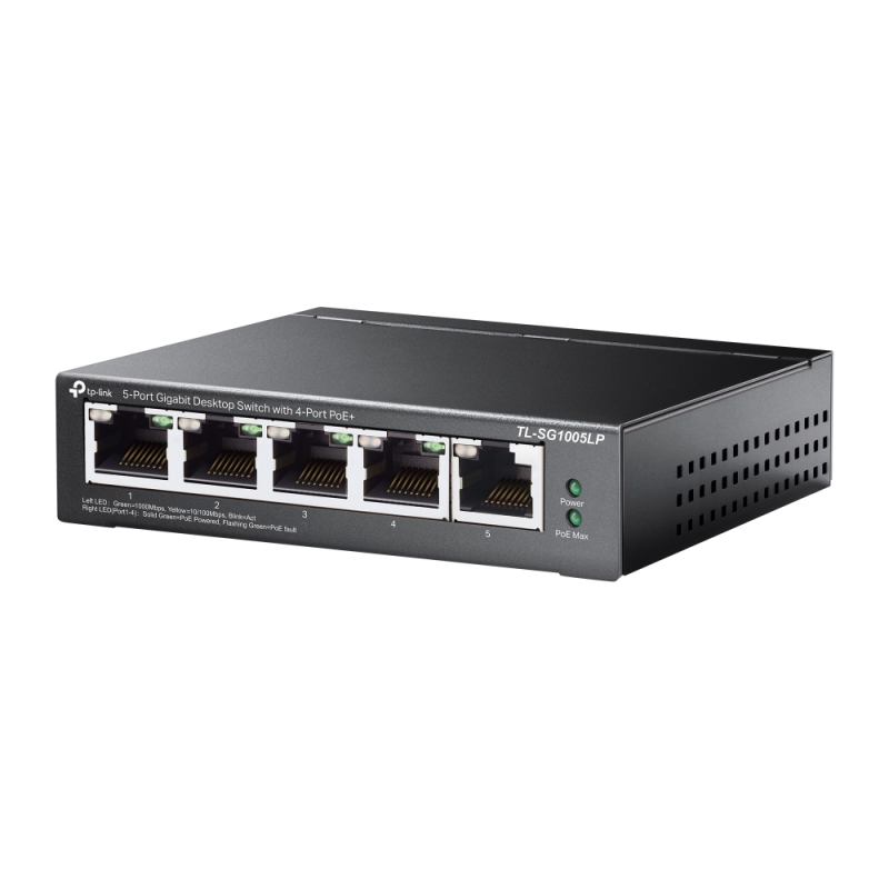 POE комутатор TP-Link TL-SG1005LP