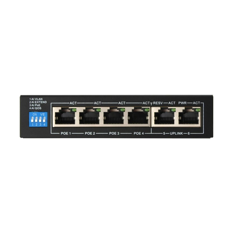 POE комутатор FoxGate S6004G-G2-AI