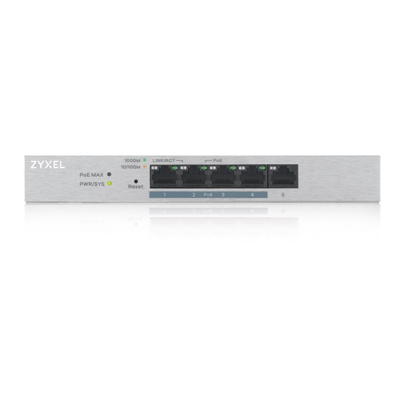 POE комутатор Zyxel GS1200-5HPV2-EU0101F