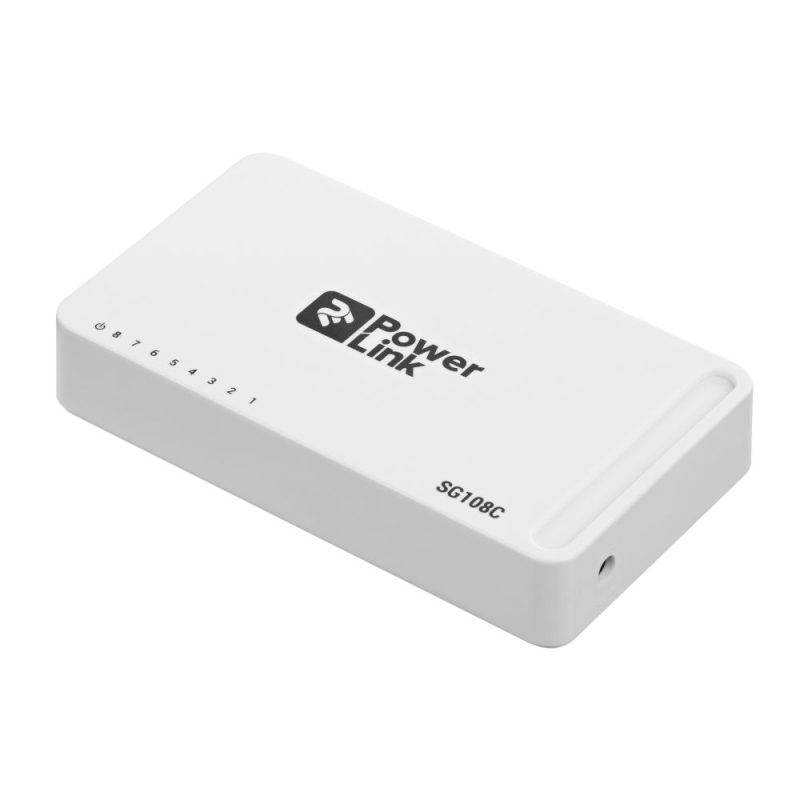 Некерований комутатор 2E PowerLink SG108C