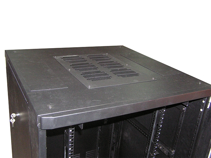 Шафа CMS 24U 800х820, чорна (ніжки, заземлення)