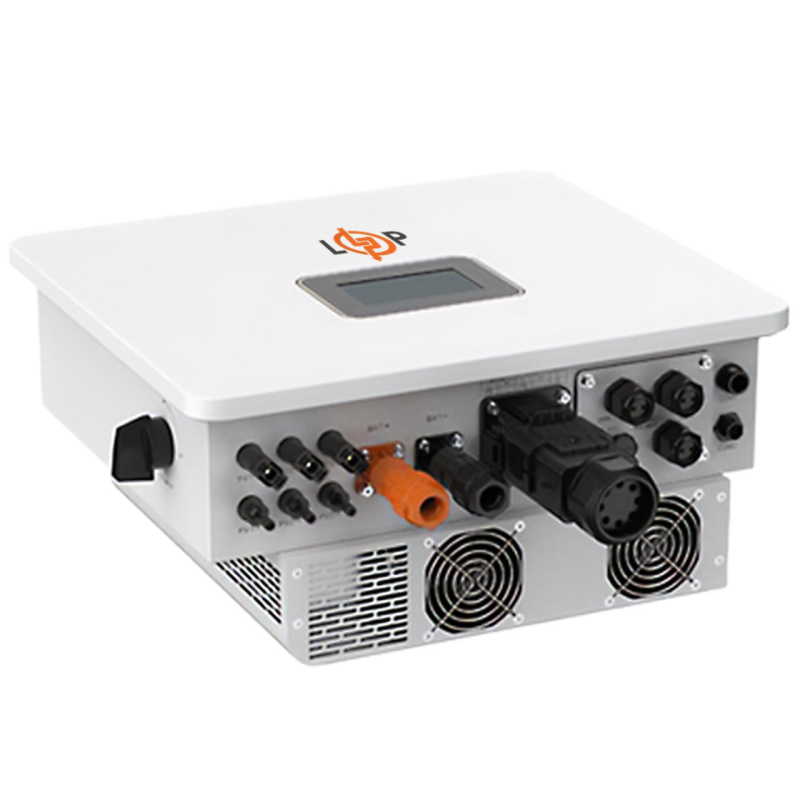 Гібридний інвертор LogicPower LPW-8KW1-G 160 А, MPPT 80–500 В, ON-OFF GRID з WiFi