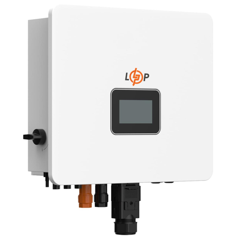 Гібридний інвертор LogicPower LPW-10KW1-G 200 А, MPPT 80-500 В, ON-OFF GRID з WiFi