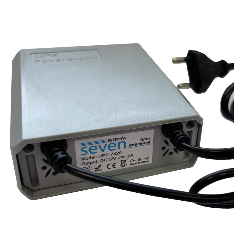 Блок безперервного живлення SEVEN Systems 12V/2A UPS-7420 (UPS-7420)