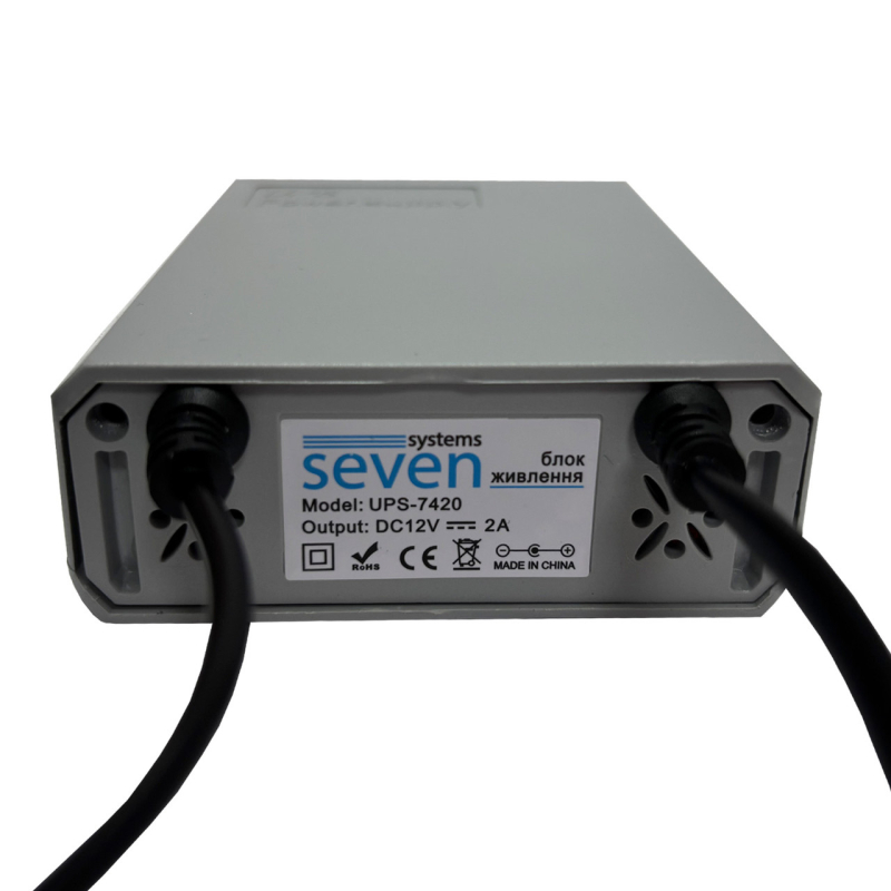 Блок безперервного живлення SEVEN Systems 12V/2A UPS-7420 (UPS-7420)