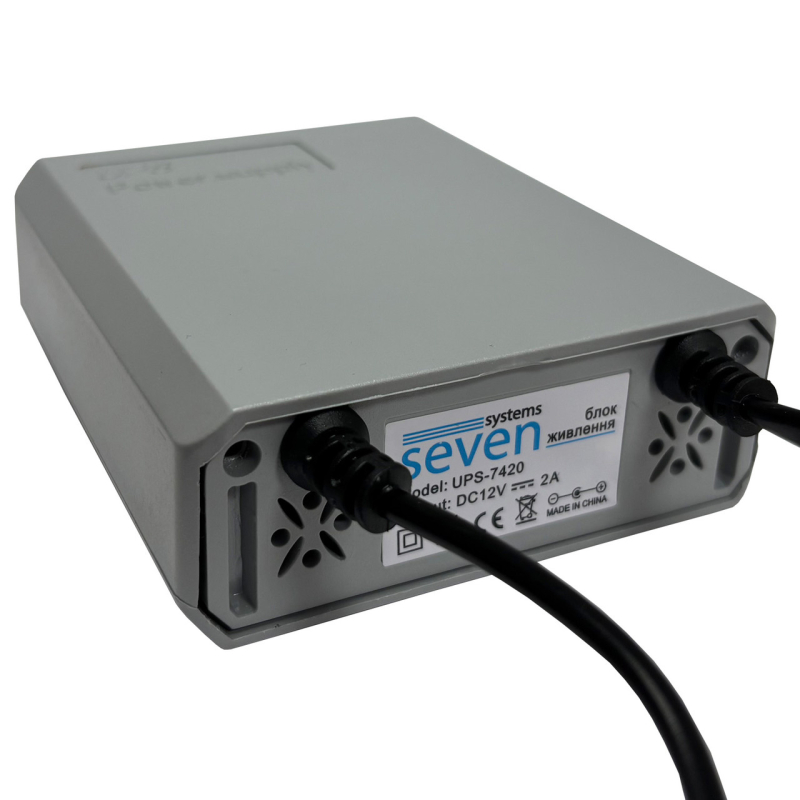 Блок безперервного живлення SEVEN Systems 12V/2A UPS-7420 (UPS-7420)