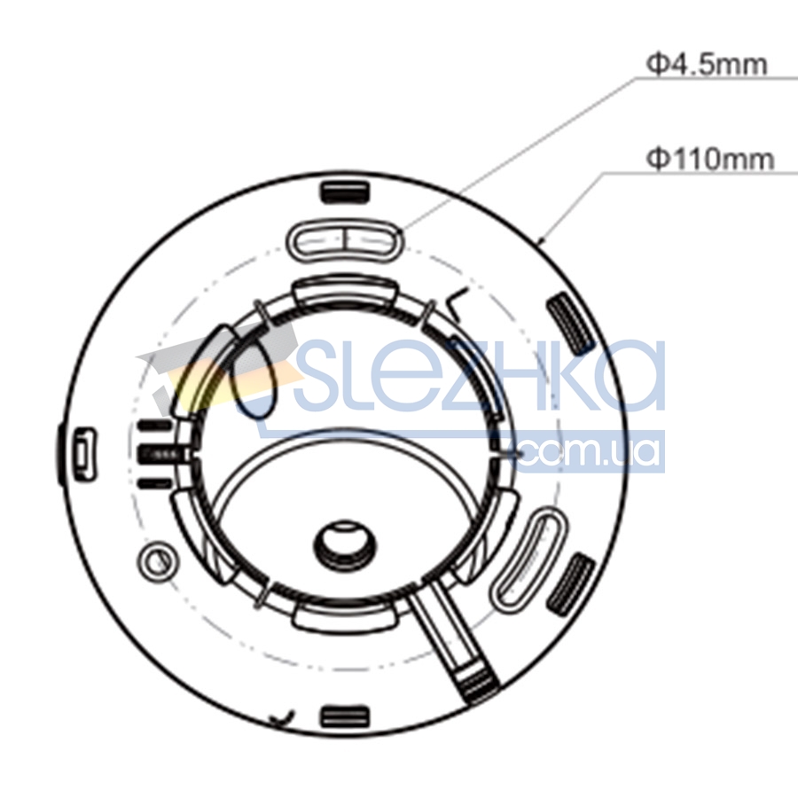 HD-CVI відеокамера Dahua DH-HAC-HDW1200EP (3.6mm)