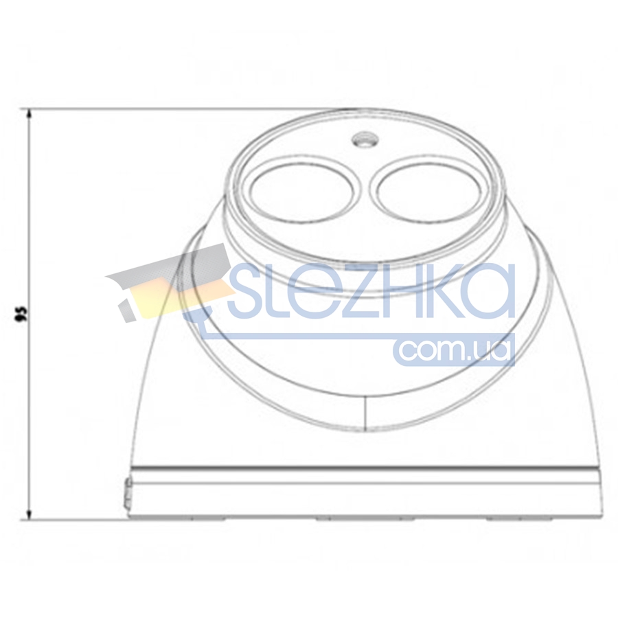 Ip відеокамера Dahua DH-IPC-HDW4221EP (2.8mm)