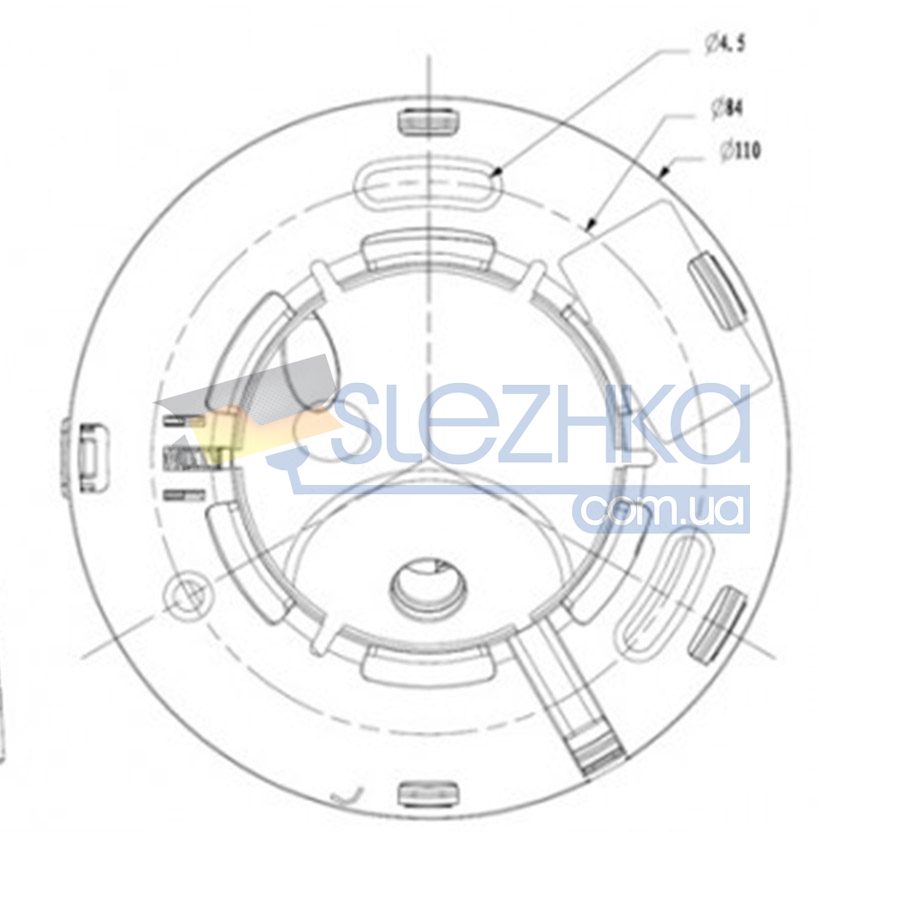 Ip відеокамера Dahua DH-IPC-HDW4221EP (2.8mm)