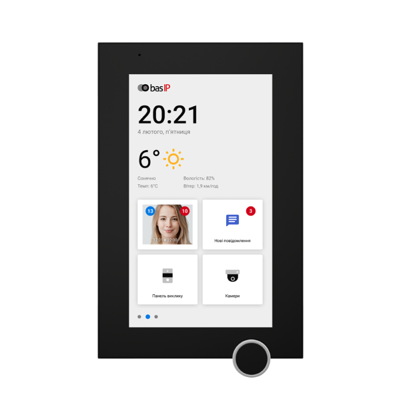 IP домофон Bas-IP AZ-07LF Android 7