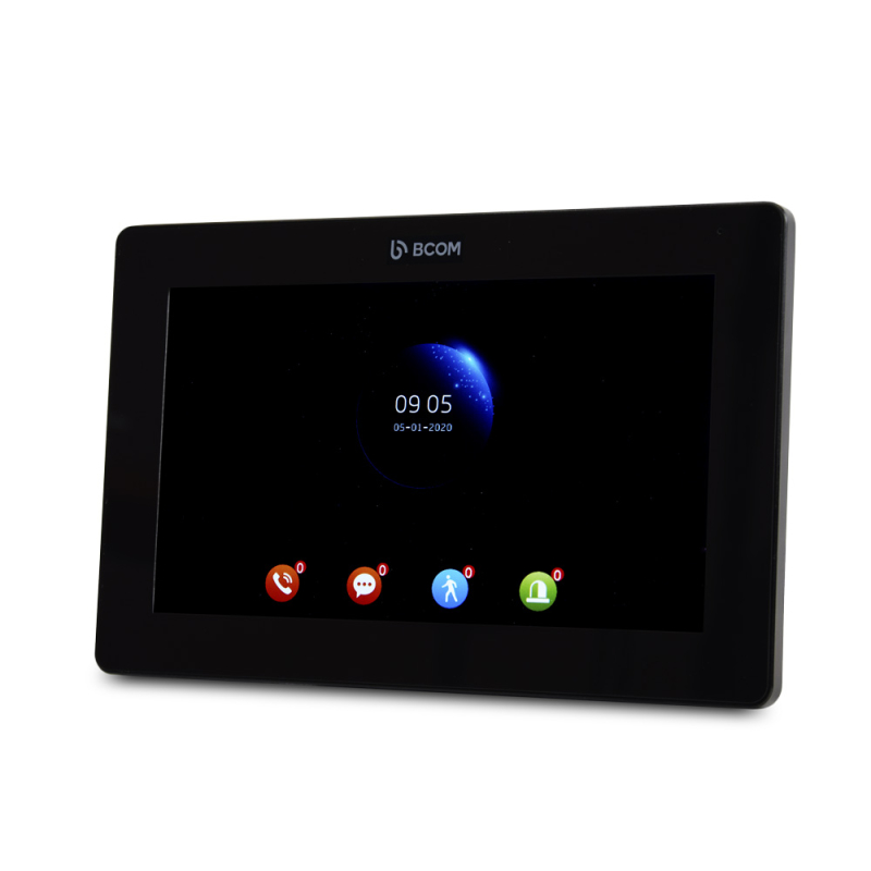 Комплект домофону BCOM BT-400FHD Silver + BD-770FHD/T Black