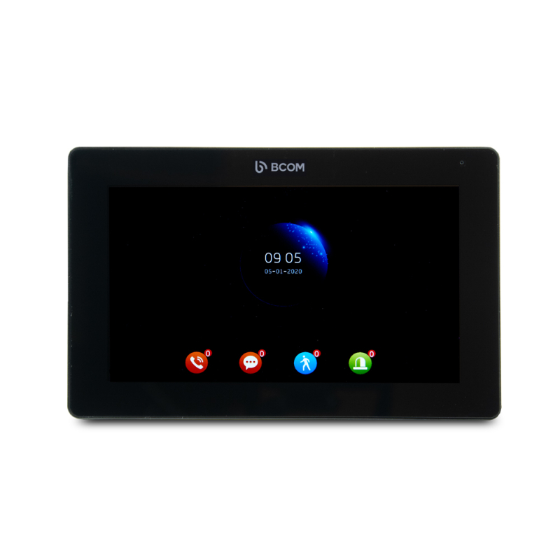 Комплект домофону BCOM BT-400FHD Silver + BD-770FHD/T Black