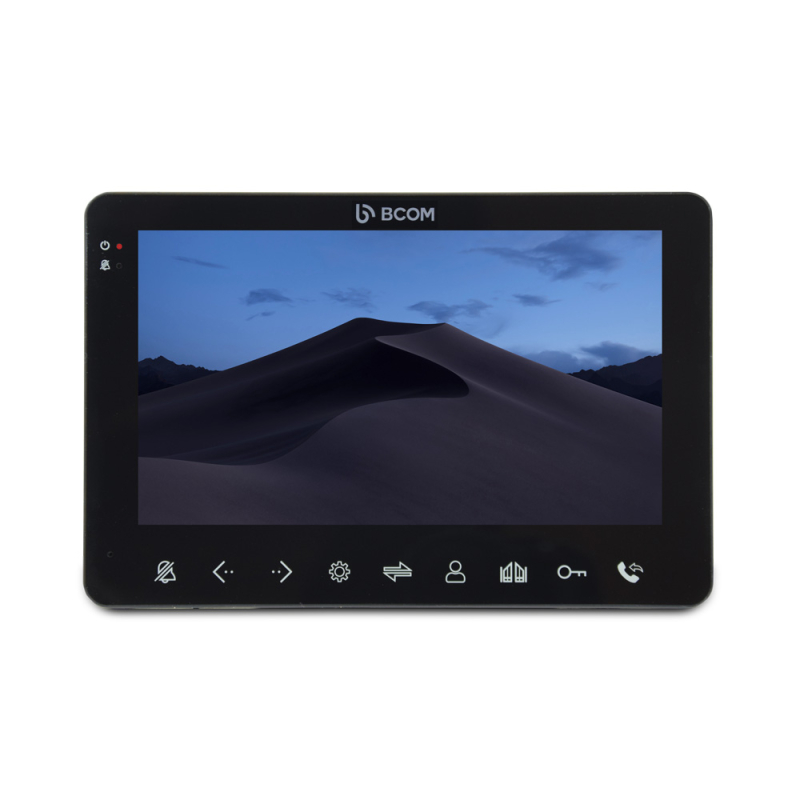 Комплект домофону BCOM BD-780 Black Kit: відеодомофон 7